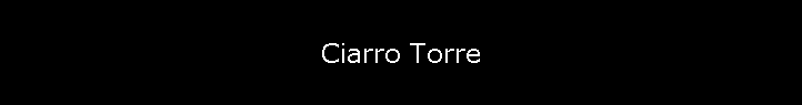 Ciarro Torre